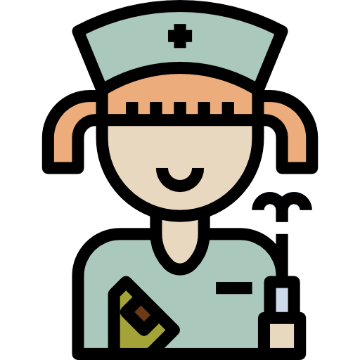 pielęgniarka PongsakornRed Lineal Color ikona