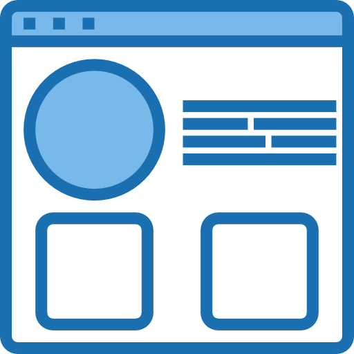 웹 사이트 Phatplus Blue icon