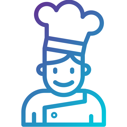 cocinero Pause08 Gradient icono
