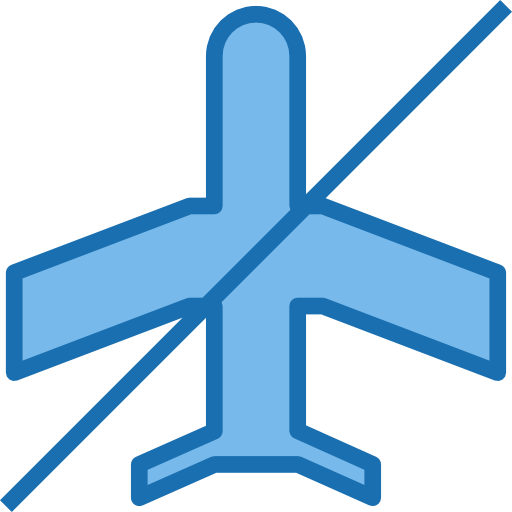flugzeug-modus Phatplus Blue icon