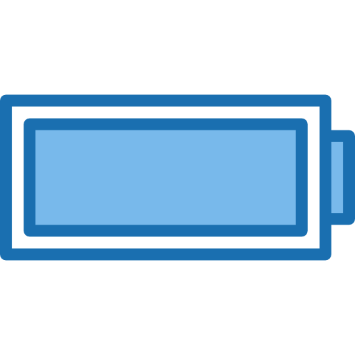 volle batterij Phatplus Blue icoon