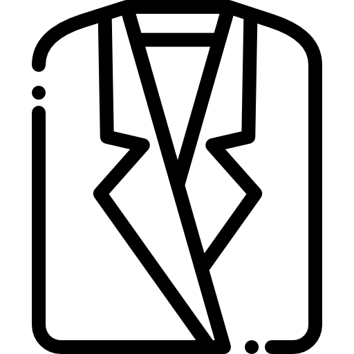 Блейзер Detailed Rounded Lineal иконка