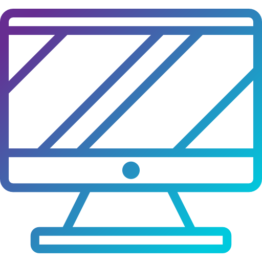 Computer Pause08 Gradient icon
