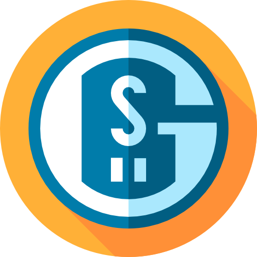Schalke 04 Flat Circular Flat icon