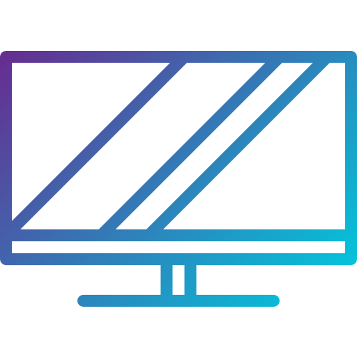 Television Pause08 Gradient icon