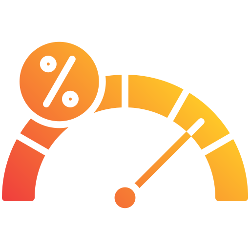 fico-score Generic gradient fill icoon