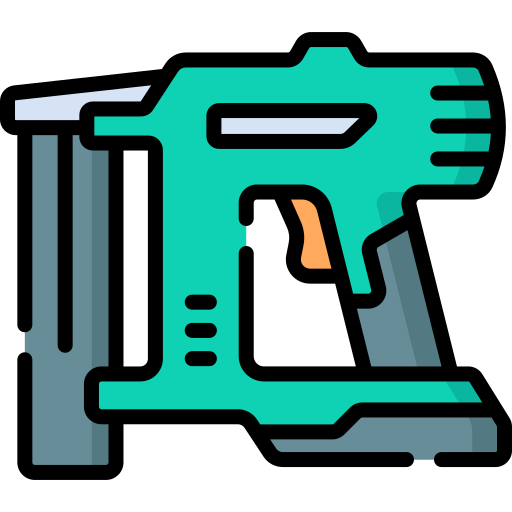 pistola de clavos Special Lineal color icono
