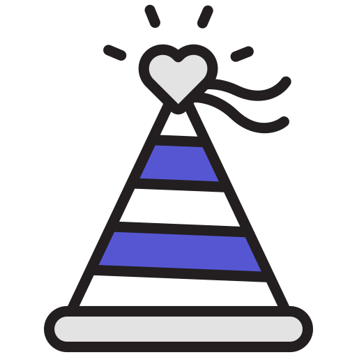 Party hat Generic color lineal-color icon