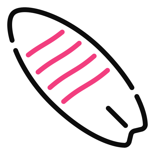 surfbrett Generic color outline icon