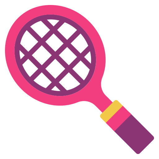 Racket Generic color fill icon