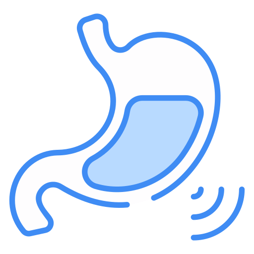 Stomach Generic color lineal-color icon