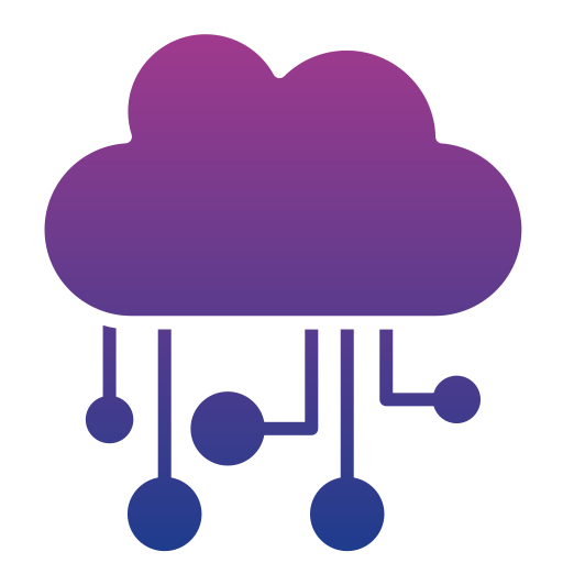 informatica cloud Generic gradient fill icona