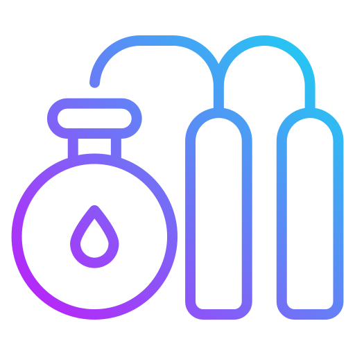Chemical plant Generic gradient outline icon