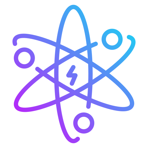 energia atomica Generic gradient outline icona