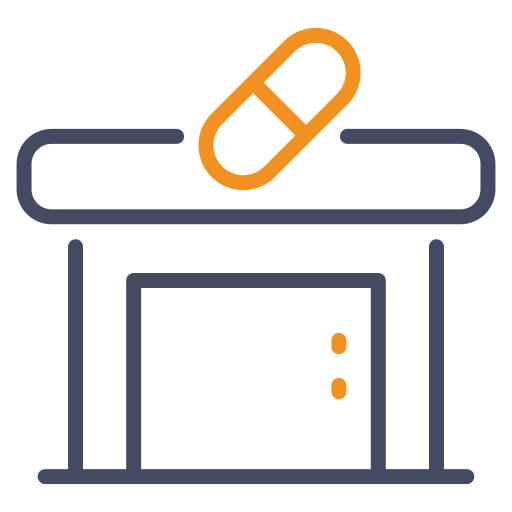 Pharmaceutical Generic color outline icon