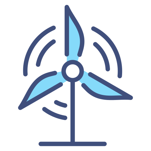 Wind energy Generic color lineal-color icon
