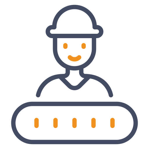 Factory worker Generic color outline icon