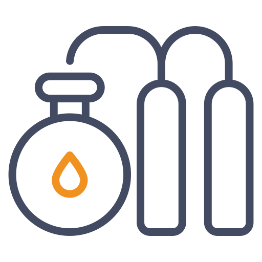 Chemical plant Generic color outline icon