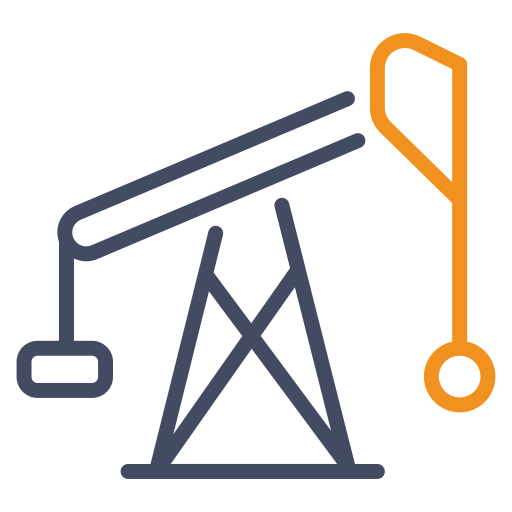 Oil industry Generic color outline icon