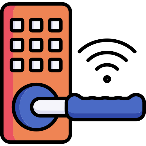 serratura intelligente Generic color lineal-color icona