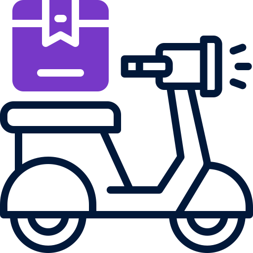 vélo de livraison Generic color lineal-color Icône