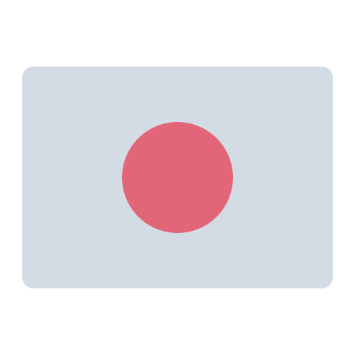 flaga japonii Generic color fill ikona