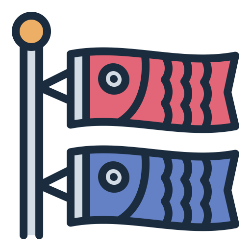 koinobori Generic color lineal-color icono