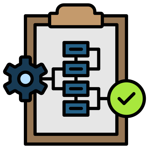 Procedures Generic color lineal-color icon