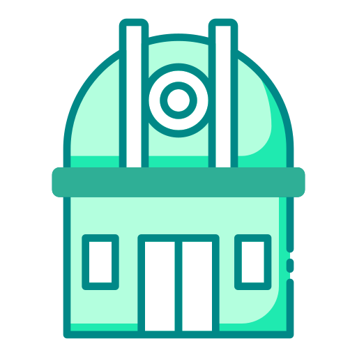 observatorium Generic color lineal-color icoon