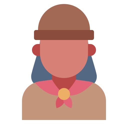 Girl scout Generic color fill icon