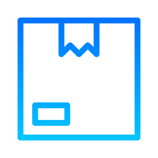 Package Generic gradient outline icon