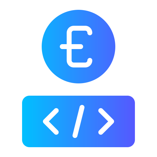 코딩 Generic gradient fill icon