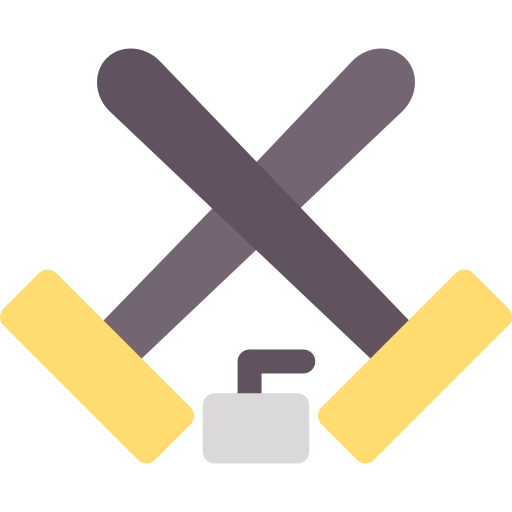 Curling Generic color fill icon