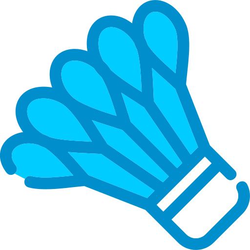 Shuttlecock Generic color lineal-color icon