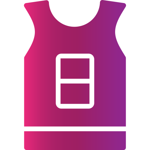 Basketball jersey Generic gradient fill icon