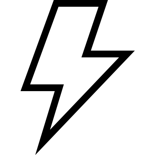 번갯불 Pictogramer Outline icon