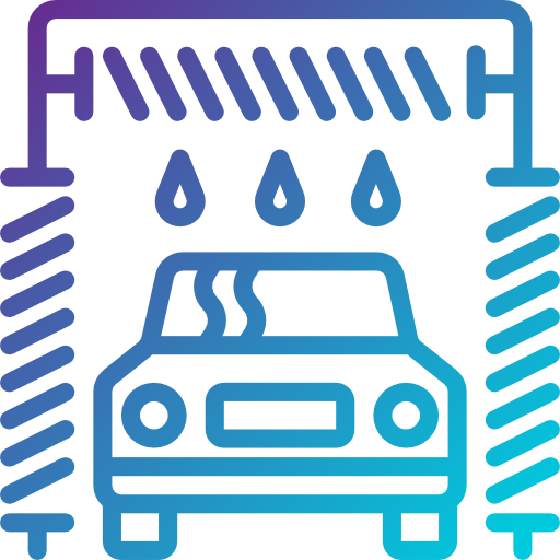 Car wash Pause08 Gradient icon