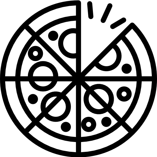 ピザ xnimrodx Lineal icon