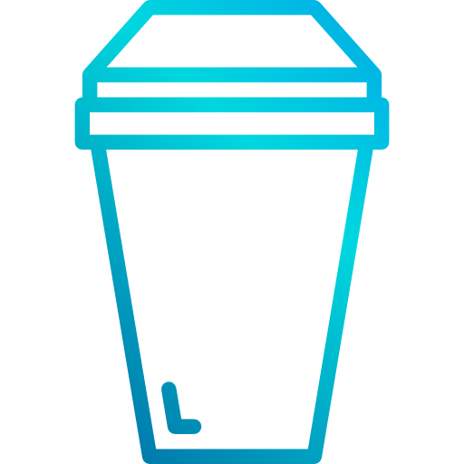 taza de café xnimrodx Lineal Gradient icono