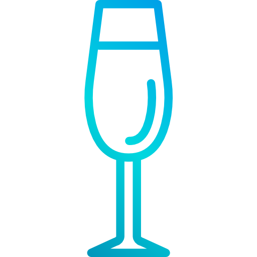 Бокал для вина xnimrodx Lineal Gradient иконка
