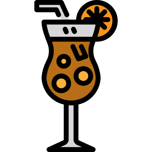 cocktail xnimrodx Lineal Color Icône