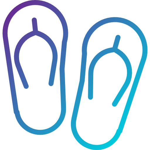 slippers Pause08 Gradient icoon