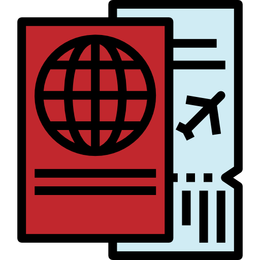 paszport Pause08 Lineal Color ikona