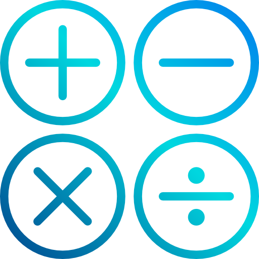 mathe xnimrodx Lineal Gradient icon
