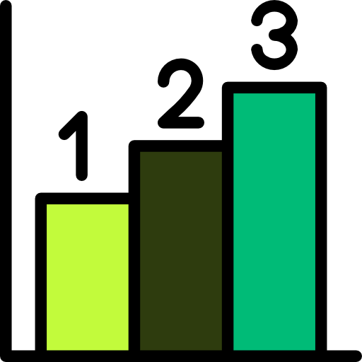 gráfico de barras xnimrodx Lineal Color Ícone