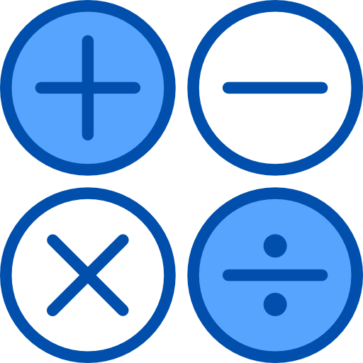 Maths xnimrodx Blue icon