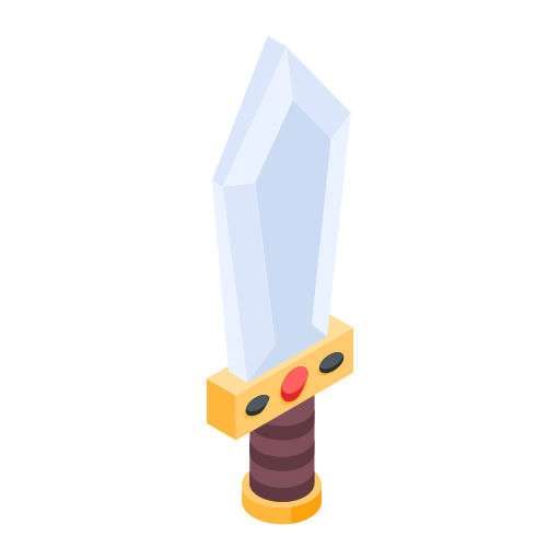 zwaard Generic color fill icoon