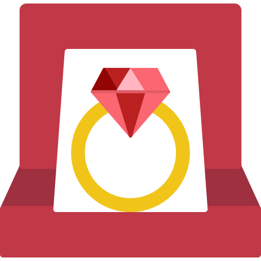 diamant-ring Generic color fill icon