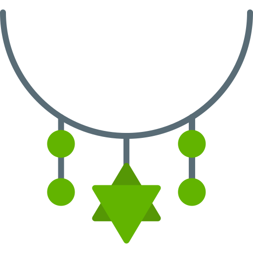 Necklace Generic color fill icon