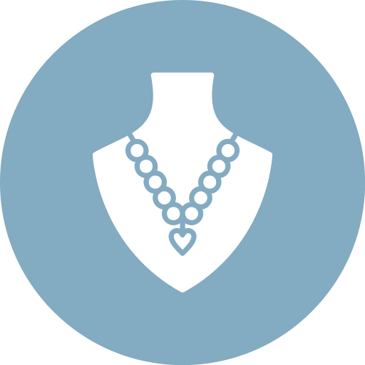 Pearl necklace Generic color fill icon